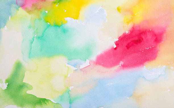 istock Abstract colorful watercolor background 1394326526