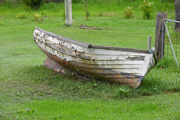 istock Old wooden boat 1394334851