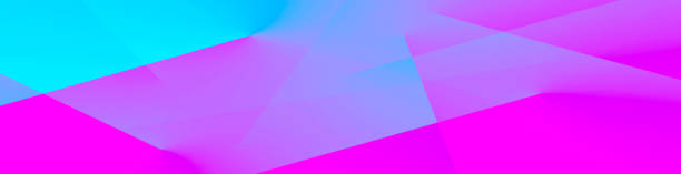 istock Abstract blue teal purple magenta background. Geometric colorful pattern with lines and triangles. Gradient. Modern background with space for design. Webside header. Panoramic. 1394337524
