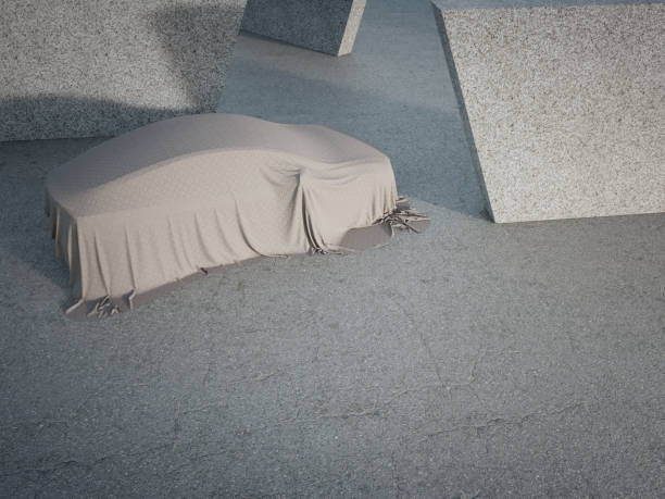 istock Concrete wall and dark gray street. 1394356528