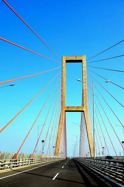 Suramadu Bridge that connects Java and Madura Island