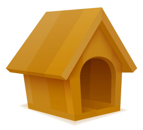 istock dogouse for dogs made of wood vector illustration 1394358596