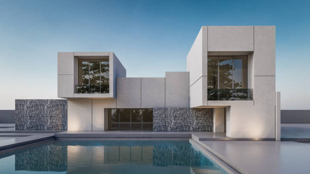 istock 3D Architectural House Rendering Photo 1394358786