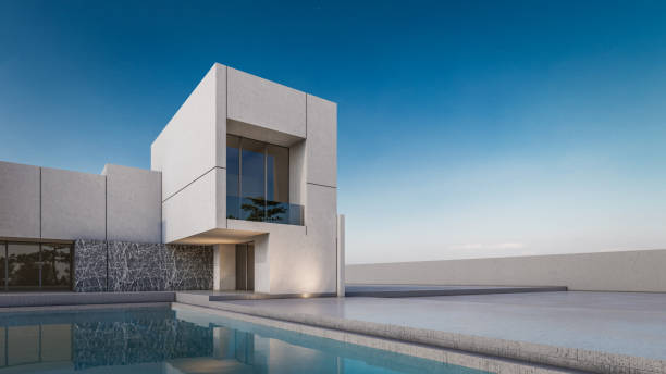 istock 3D Architectural House Rendering Photo 1394358787