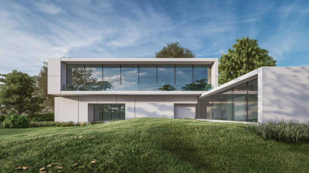 istock 3D Architectural House Rendering Photo 1394358789
