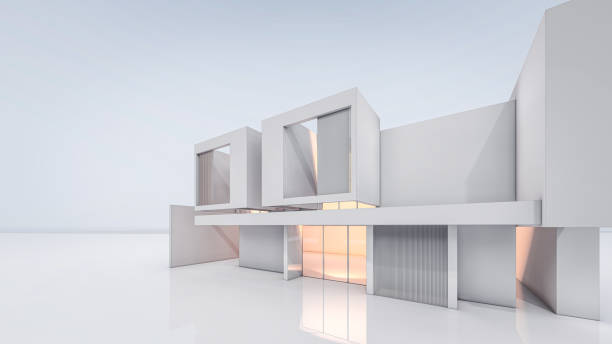istock 3D Architectural House Rendering Photo 1394358790