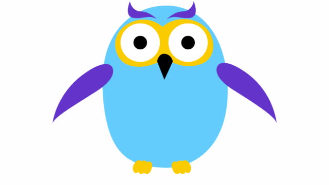 232 Owl Cartoon Stock Videos and Royalty-Free Footage - iStock | Wise owl  cartoon
