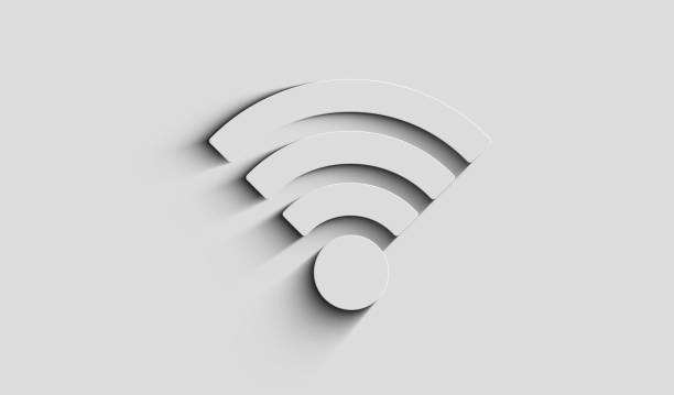 istock Wifi mobile network communication symbol digital concept 3d illustration 1394370800