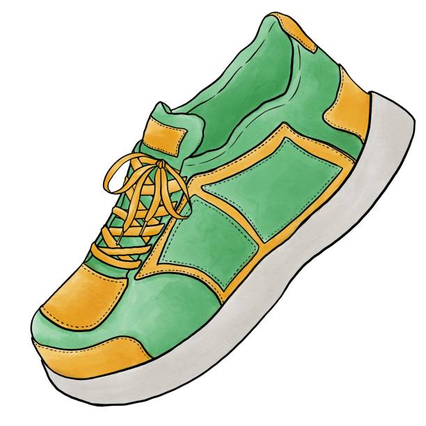 210+ Sneakers Clip Art Pictures Illustrations, Royalty-Free Vector ...