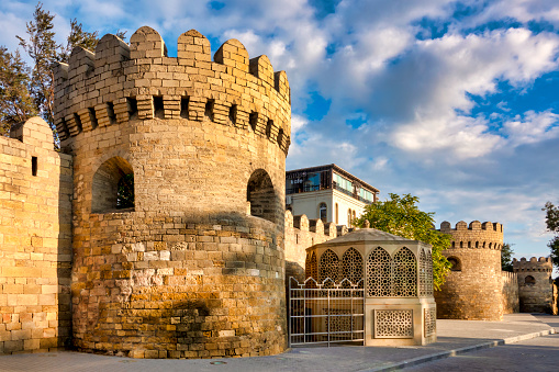 Walls of Icheri Sheher, Baku, Azerbaijan