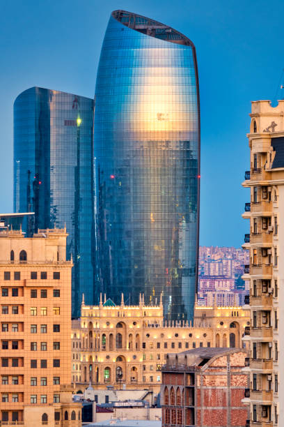 istock Baku Skyline 1394395545