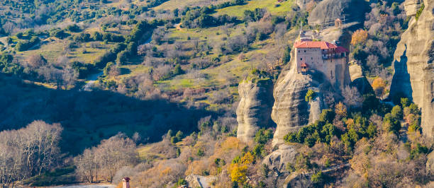istock Meteora Monasteries, Tesalia, Greece 1394407269