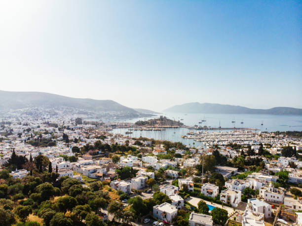 istock High Altitude Aerial View Bodrum at Turkey 1394414858