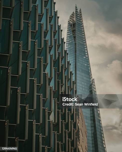 Architecture Stock Photo - Download Image Now - Architecture, Backgrounds, Blue