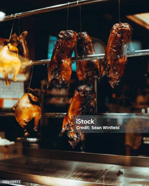 Crisp Duck Stock Photo - Download Image Now - Chinese Culture, Restaurant, Roasted