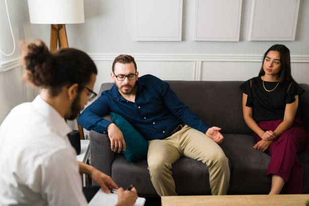 istock Married couple coming to therapy 1394417889