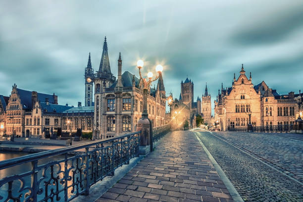 istock Architecture in Ghent city 1394424442