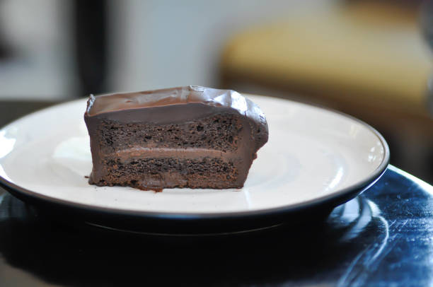 istock chocolate cake or dark chocolate cake
