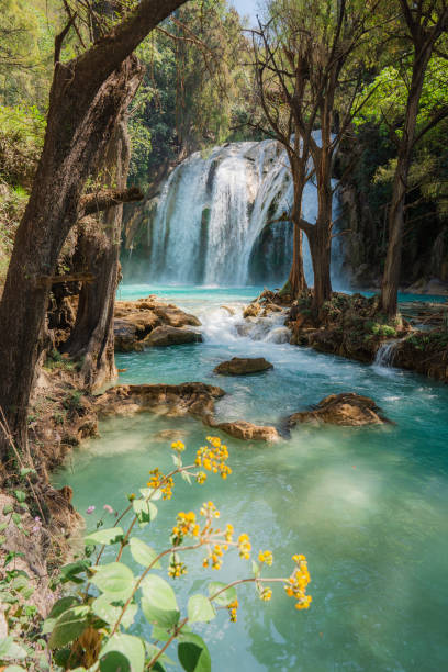 El Chiflon waterfall in Chiapas, Mexico