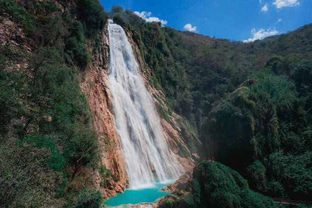 El Chiflon waterfall in Chiapas, Mexico