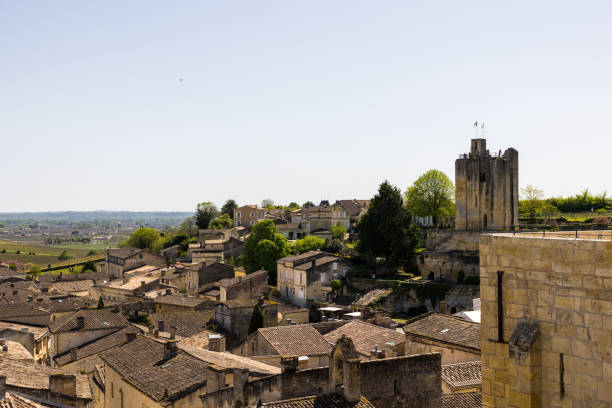 Brunet Gate, former town gate, village of Saint Emilion, Gironde department, France
