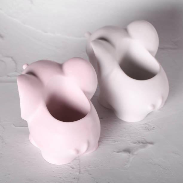 planters for plants in the shape of an elephant.