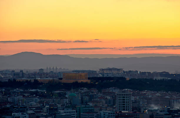 istock Panoramic Ankara view with anitkabir and bestepe 1394496755