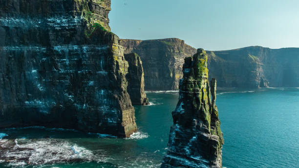 falésias de moher - irish culture fotos - fotografias e filmes do acervo