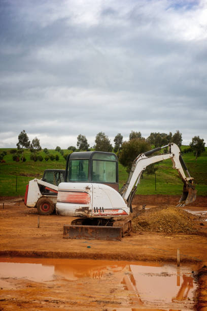 istock Bob Cat earth moving equipment 1394509063
