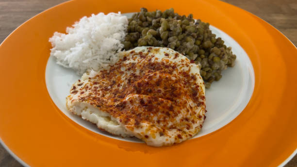 Sri Lankan Breakfast - Green Gram stock photo