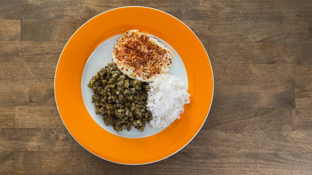 Sri Lankan Breakfast - Green Gram stock photo