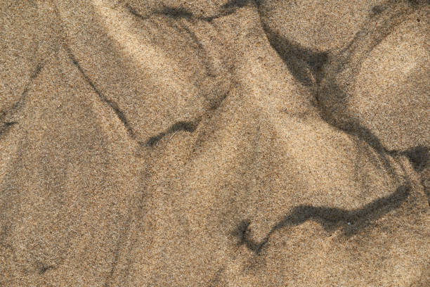 istock Sand on the beach from above. Hilly shape. Close up pattern and texture ideal as background. 1394534287