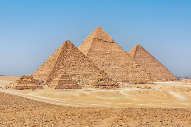 istock The Pyramids of Giza in Egypt 1394534416
