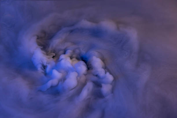 istock Dry Ice Fog or Smoke, From Above 1394535979