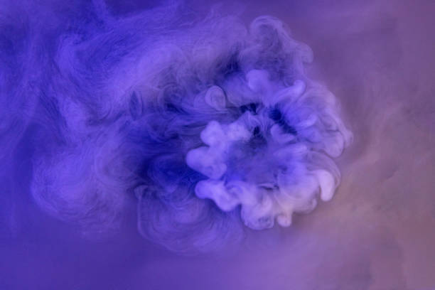istock Dry Ice Fog or Smoke, From Above 1394536063