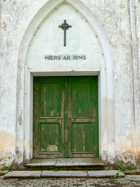 istock wooden door, suitable for background 1394536335