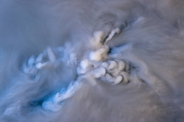 istock Dry Ice Fog or Smoke, From Above 1394537082