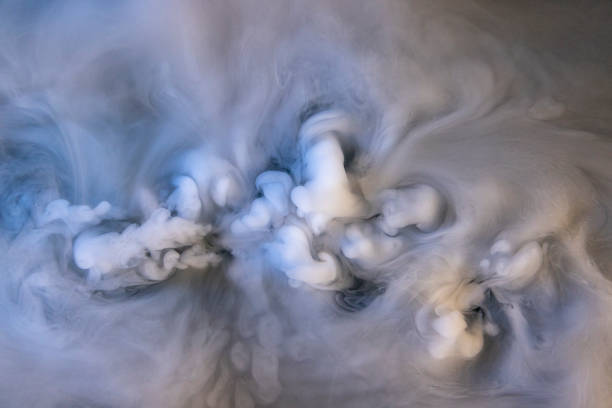 istock Dry Ice Fog or Smoke, From Above 1394537138