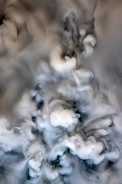 istock Dry Ice Fog or Smoke, From Above 1394537360