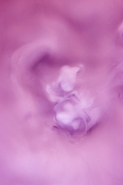 Dry Ice Fog, Smoke, From Above. Abstract background