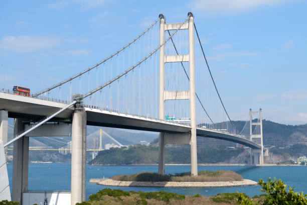 istock Tsing Ma bridge, Hong Kong 1394543618