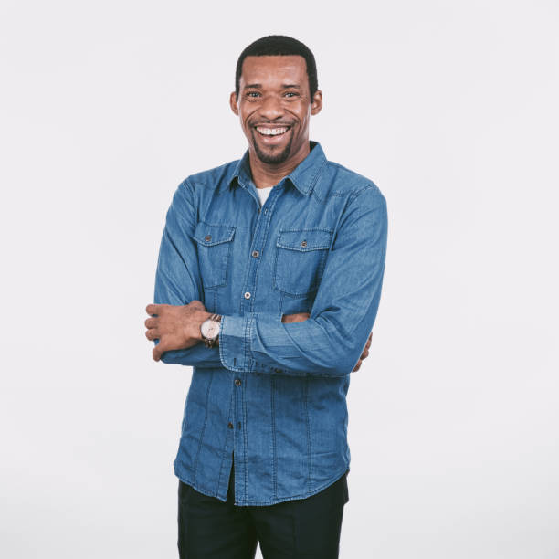istock African portrait, black man. 1394548396