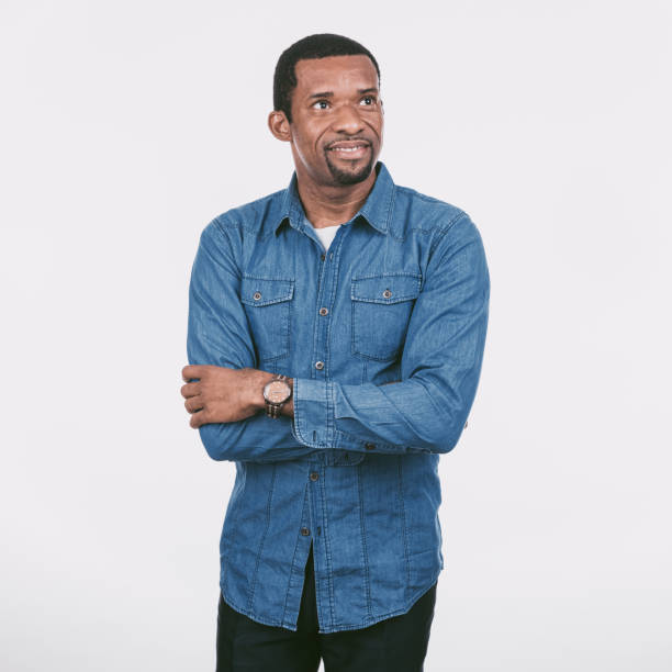 istock African portrait, black man. 1394548399