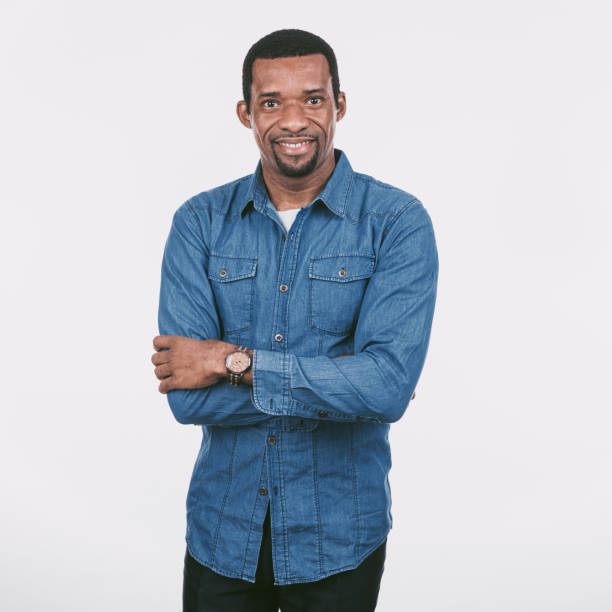 istock African portrait, black man. 1394548409