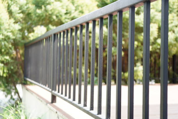 Metal fence