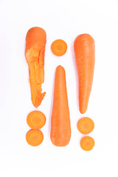 istock Close up, Fresh Carrot isolated on white background 1394552999