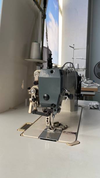 istock Production equipment, sewing machines 1394554890