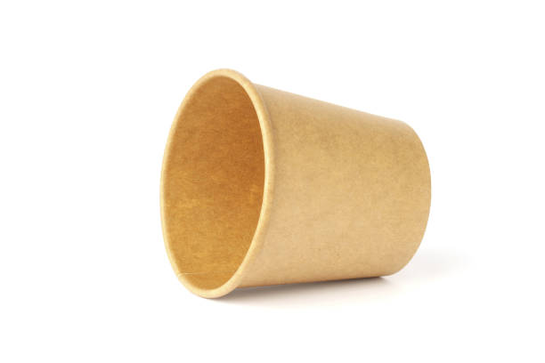 istock disposable brown cardboard cup isolated on white background 1394556426