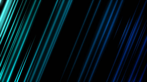 istock Green and blue line for technology background 1394560865