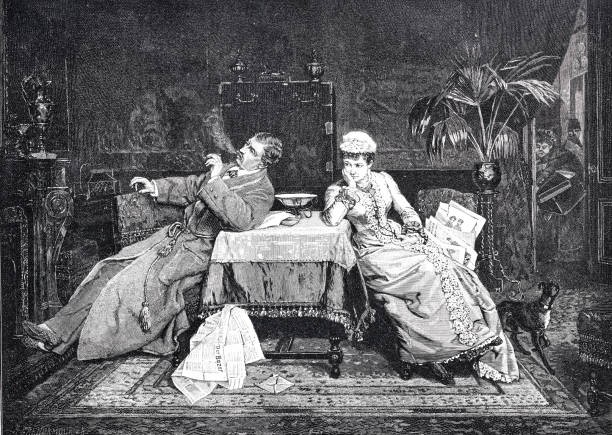 Illustration from 19th century.